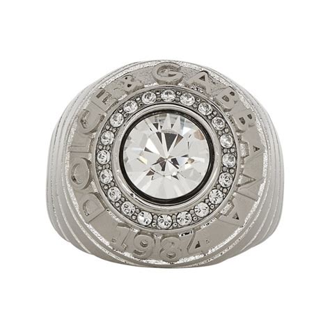 dolce gabbana ring silver